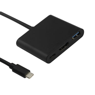 Адаптер 3-в-1 HDMI USB Type-C